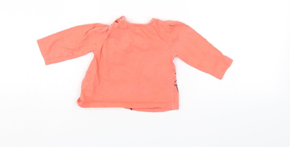 Nutmeg Baby Orange   Pullover Jumper Size 3-6 Months
