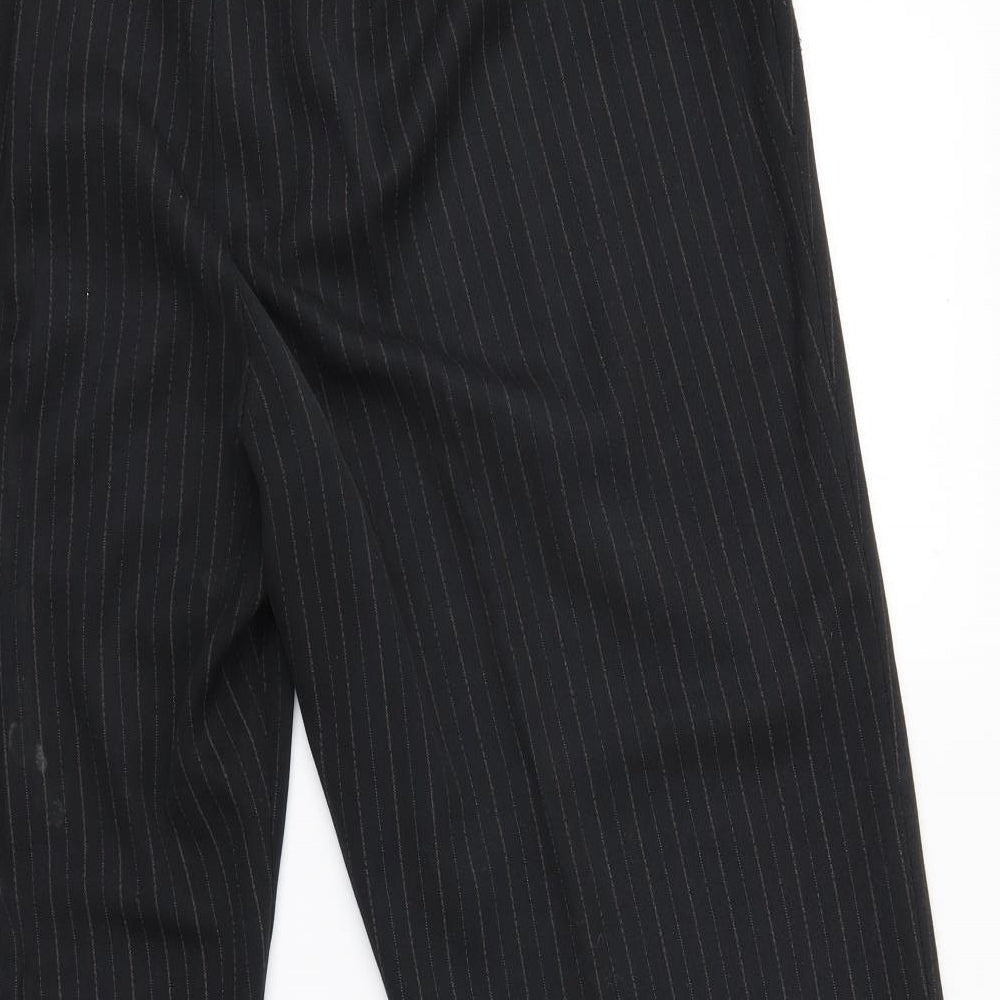 Womens UK Size 22 essence Regular Fit  Black Trousers