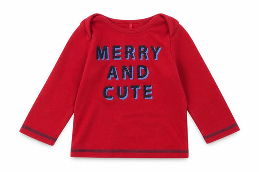 George Boys Red Solid  Cami Pyjama Top Size 9-12 Months  - Merry and Cute