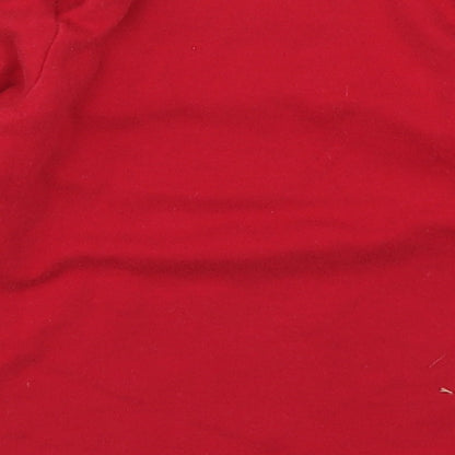 George Boys Red Solid  Cami Pyjama Top Size 9-12 Months  - Merry and Cute