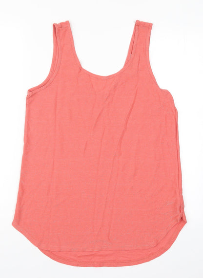 Womens UK Size 10 NEXT Pink Basic Tank