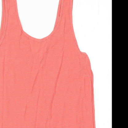 Womens UK Size 10 NEXT Pink Basic Tank