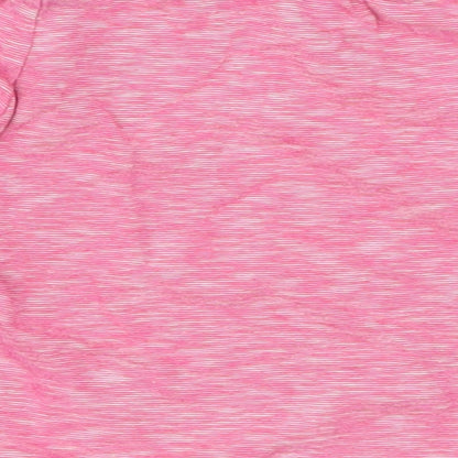 F&F Girls Pink   Basic T-Shirt Size 9-12 Months  - Rainbow