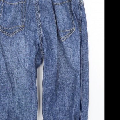 Ladybird Girls Blue  Denim Capri Jeans Size 9-12 Months