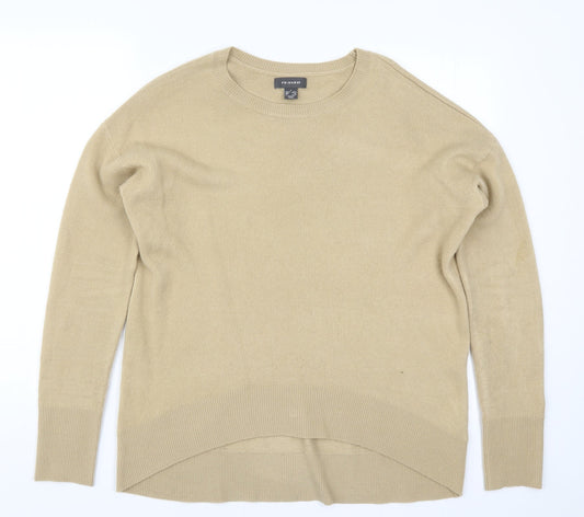 Primark Womens Beige  Knit Pullover Jumper Size 10
