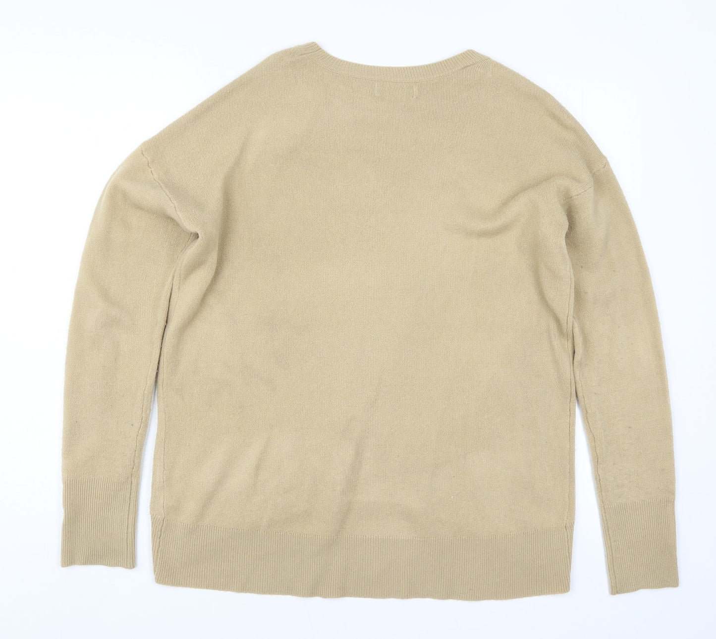 Primark Womens Beige  Knit Pullover Jumper Size 10