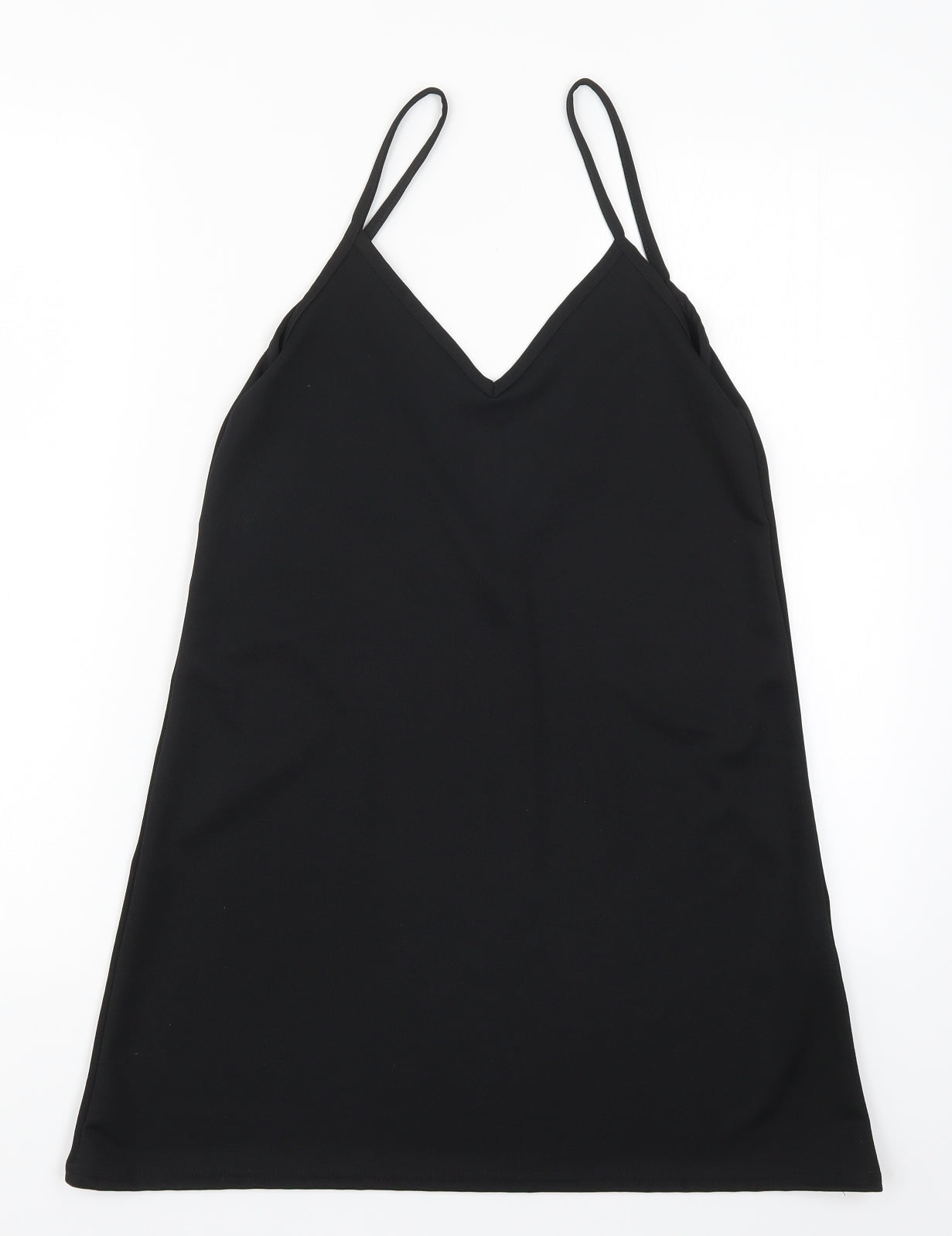 PRETTYLITTLETHING Womens Black   A-Line  Size 6