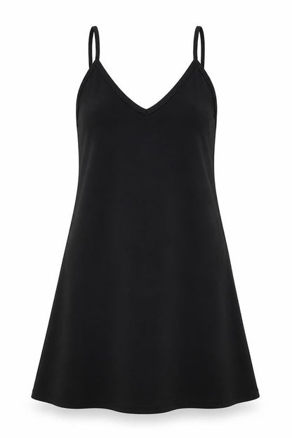 PRETTYLITTLETHING Womens Black   A-Line  Size 6