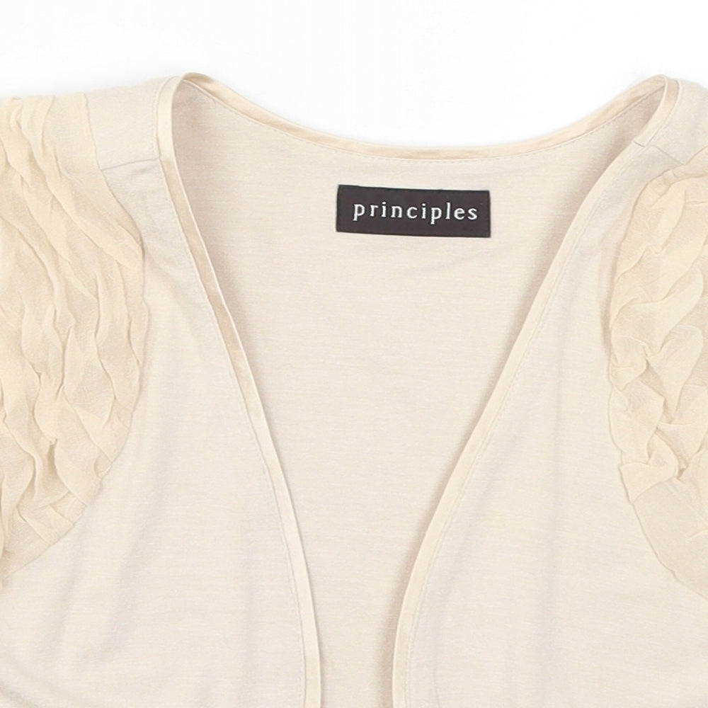 Principles Womens Beige   Jacket  Size M