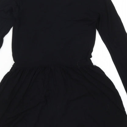 Womens UK Size 6 ASOS One-Piece Black Playsuit