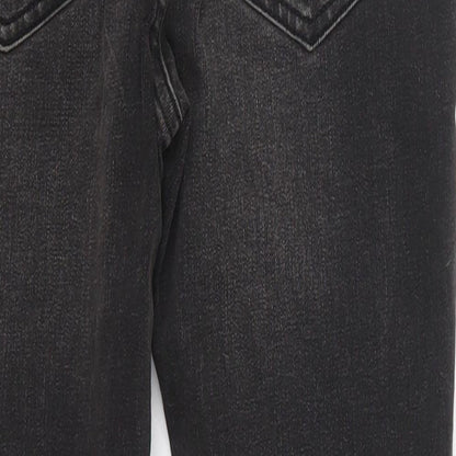 Denim Co Girls Black  Denim Skinny Jeans Size 9-10 Years