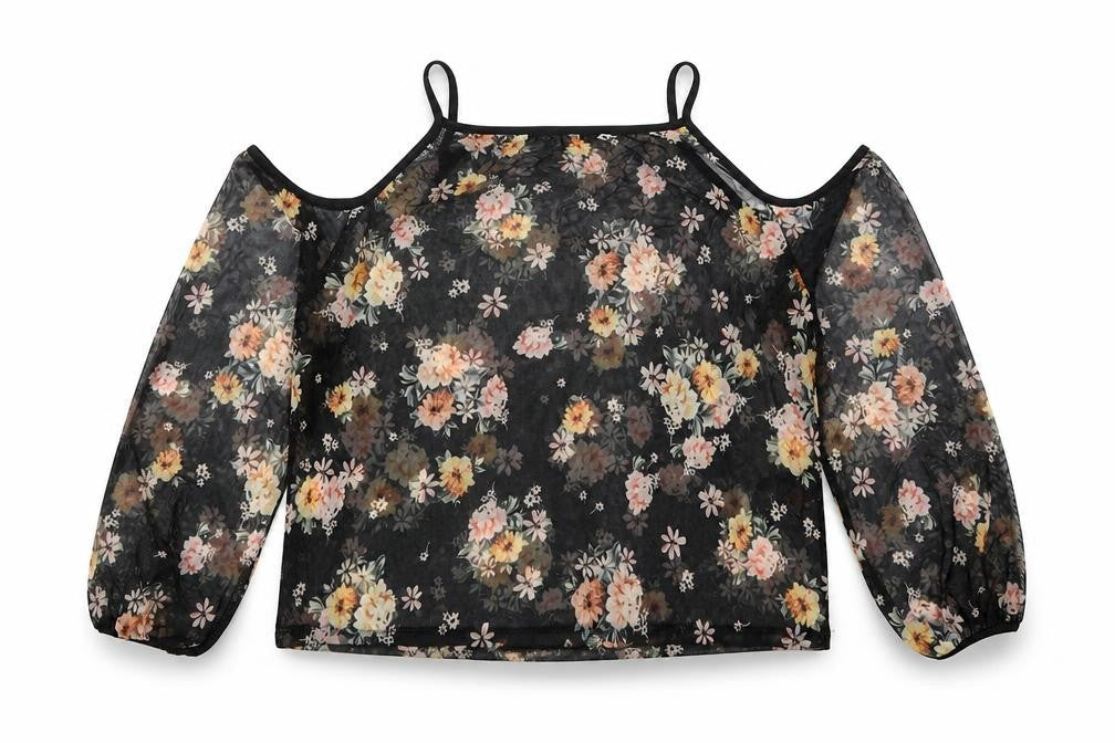 Womens UK Size 12 New Look Black Basic Blouse