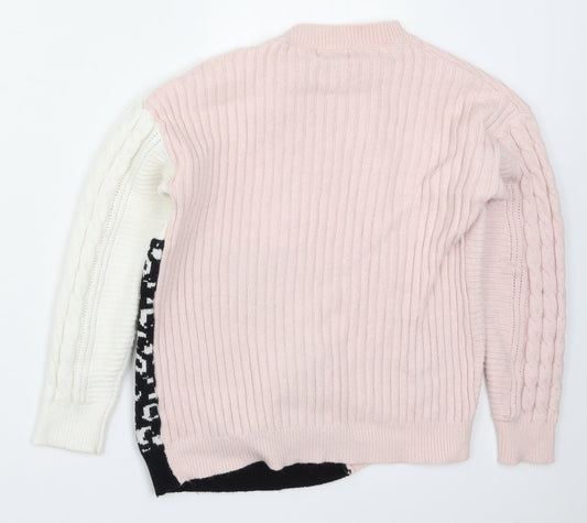 Womens UK Size S Stella Morgan Pink Pullover Jumper