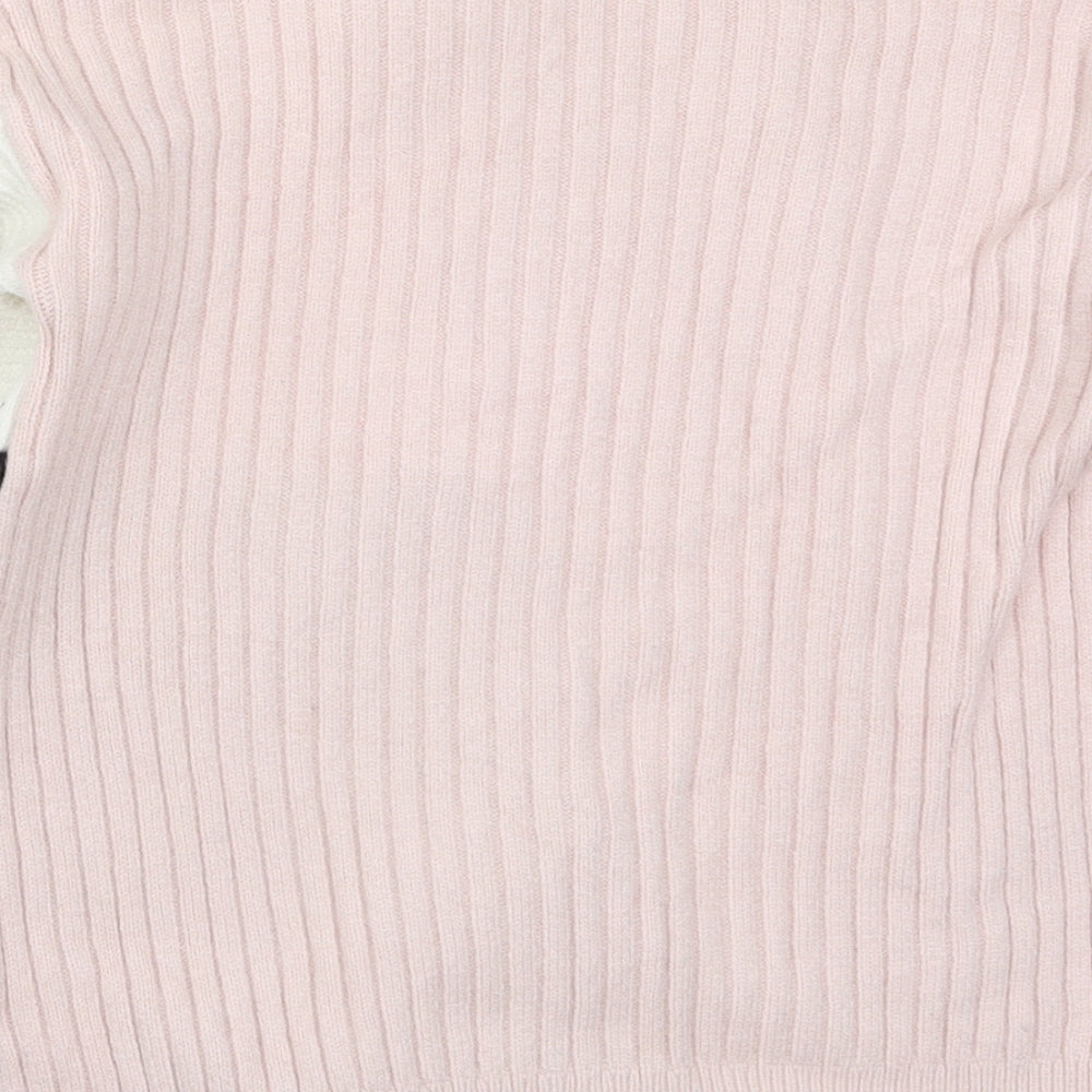Womens UK Size S Stella Morgan Pink Pullover Jumper
