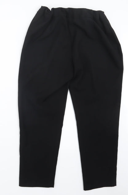 George Womens Black   Trousers  Size 16 L25.5 in