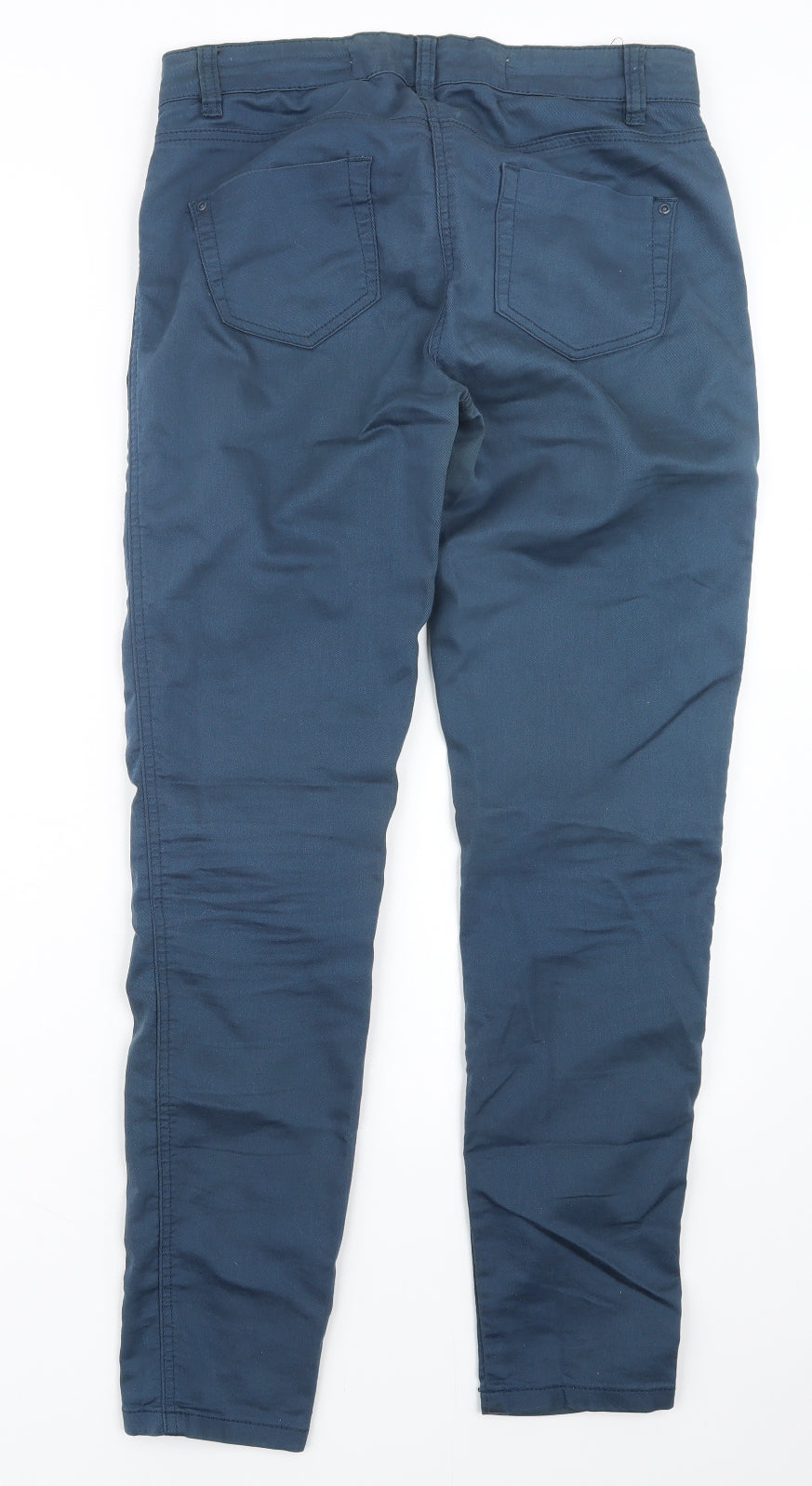 Womens UK Size 8 NEXT Regular Fit  Blue Trousers
