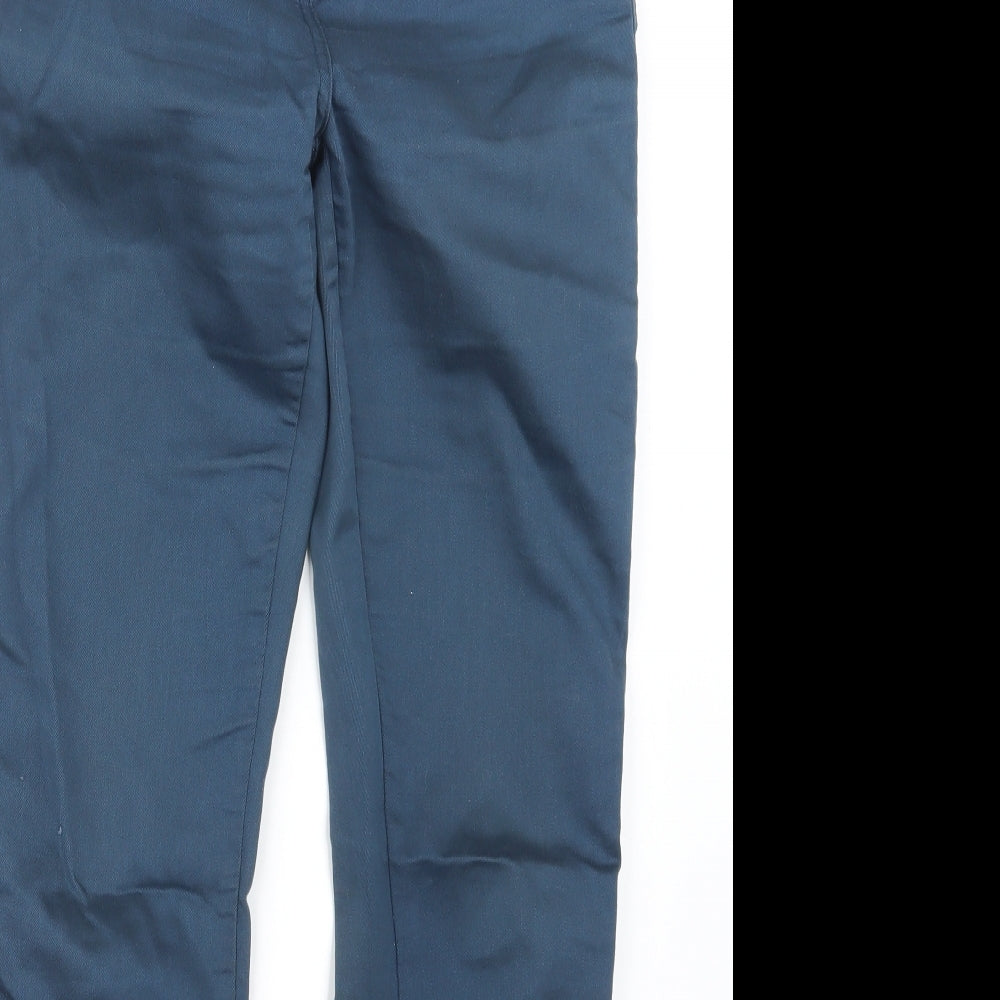 Womens UK Size 8 NEXT Regular Fit  Blue Trousers