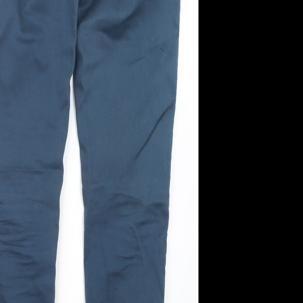 Womens UK Size 8 NEXT Regular Fit  Blue Trousers