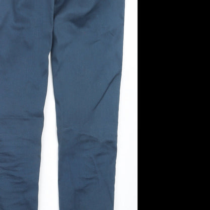 Womens UK Size 8 NEXT Regular Fit  Blue Trousers