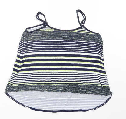 Womens UK Size 14 Dorothy Perkins Blue Basic Tank