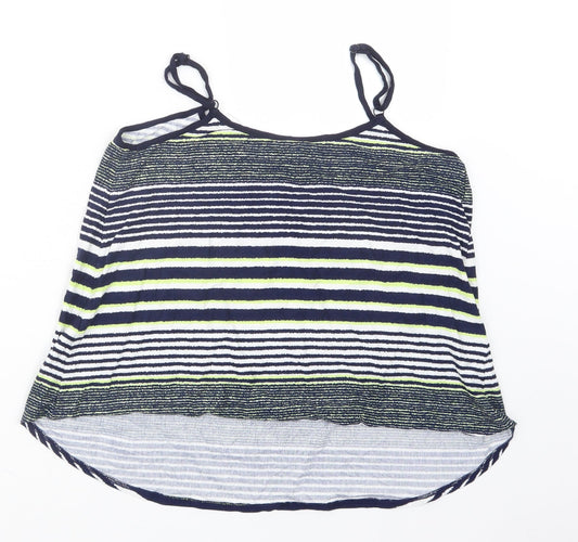 Womens UK Size 14 Dorothy Perkins Blue Basic Tank