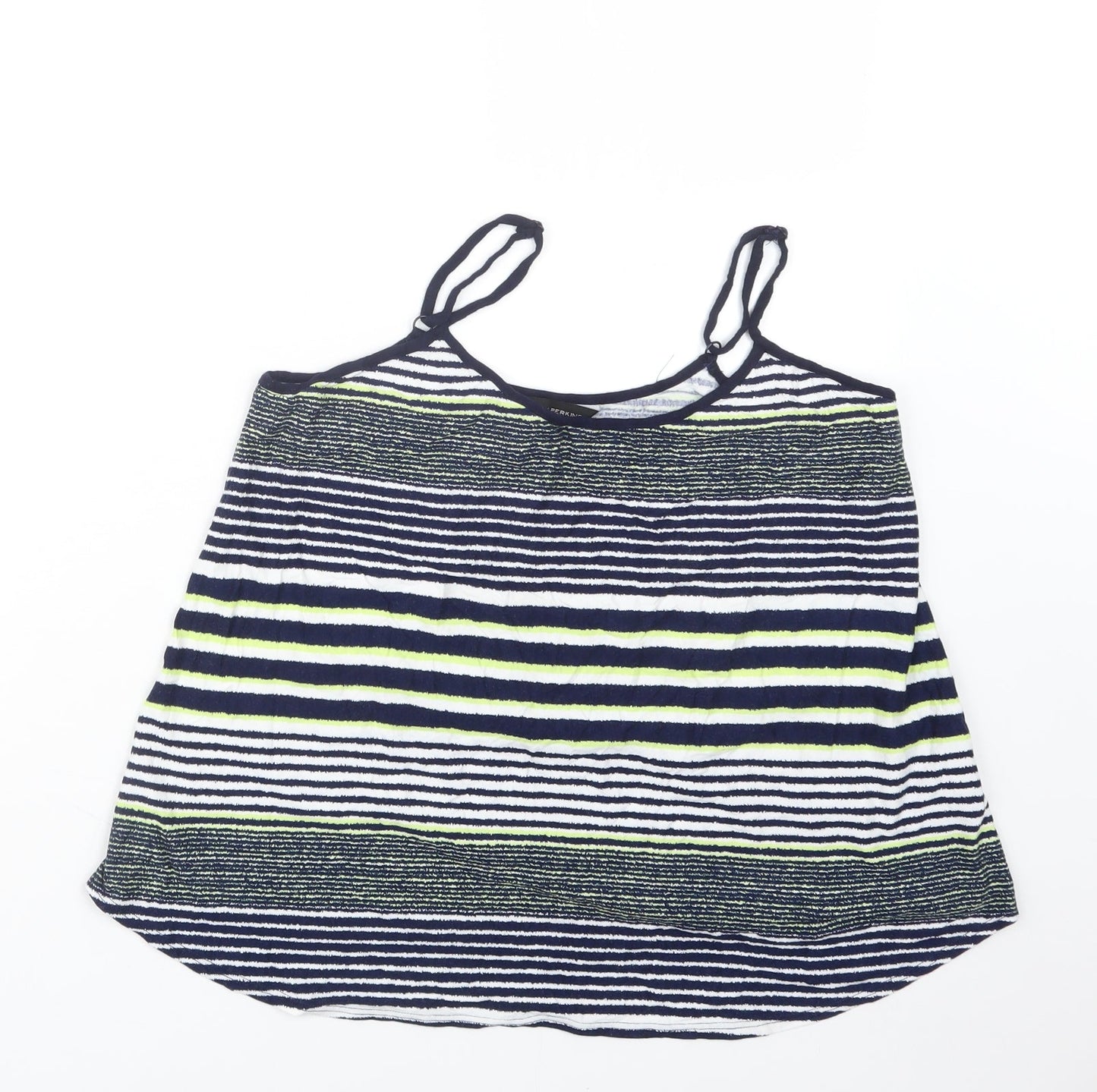 Womens UK Size 14 Dorothy Perkins Blue Basic Tank