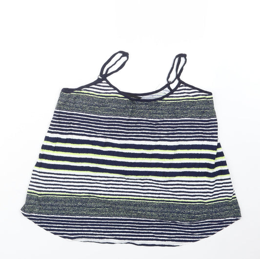 Womens UK Size 14 Dorothy Perkins Blue Basic Tank