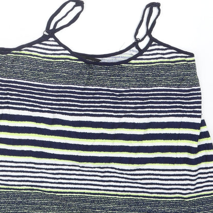 Womens UK Size 14 Dorothy Perkins Blue Basic Tank