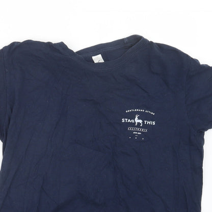SOL'S Mens Blue    T-Shirt Size S