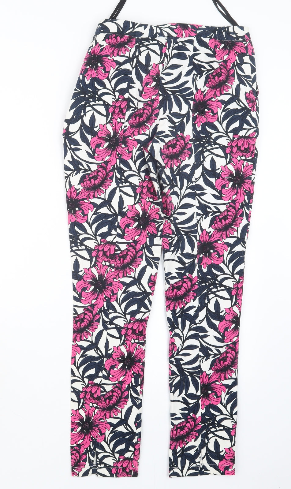 Atmosphere Womens Pink Geometric  Trousers  Size 6 L27 in