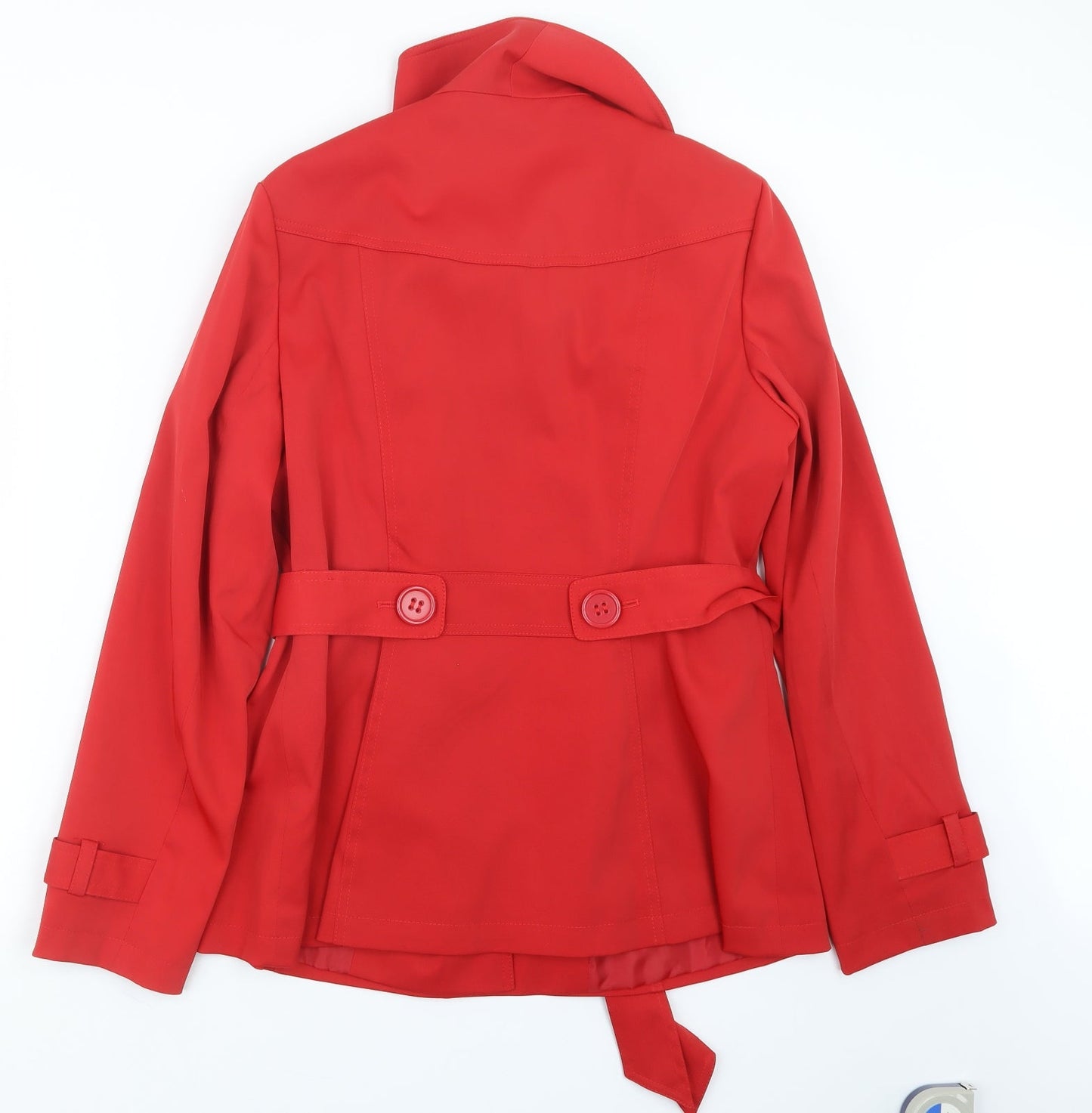 George Womens Red   Jacket Coat Size 12
