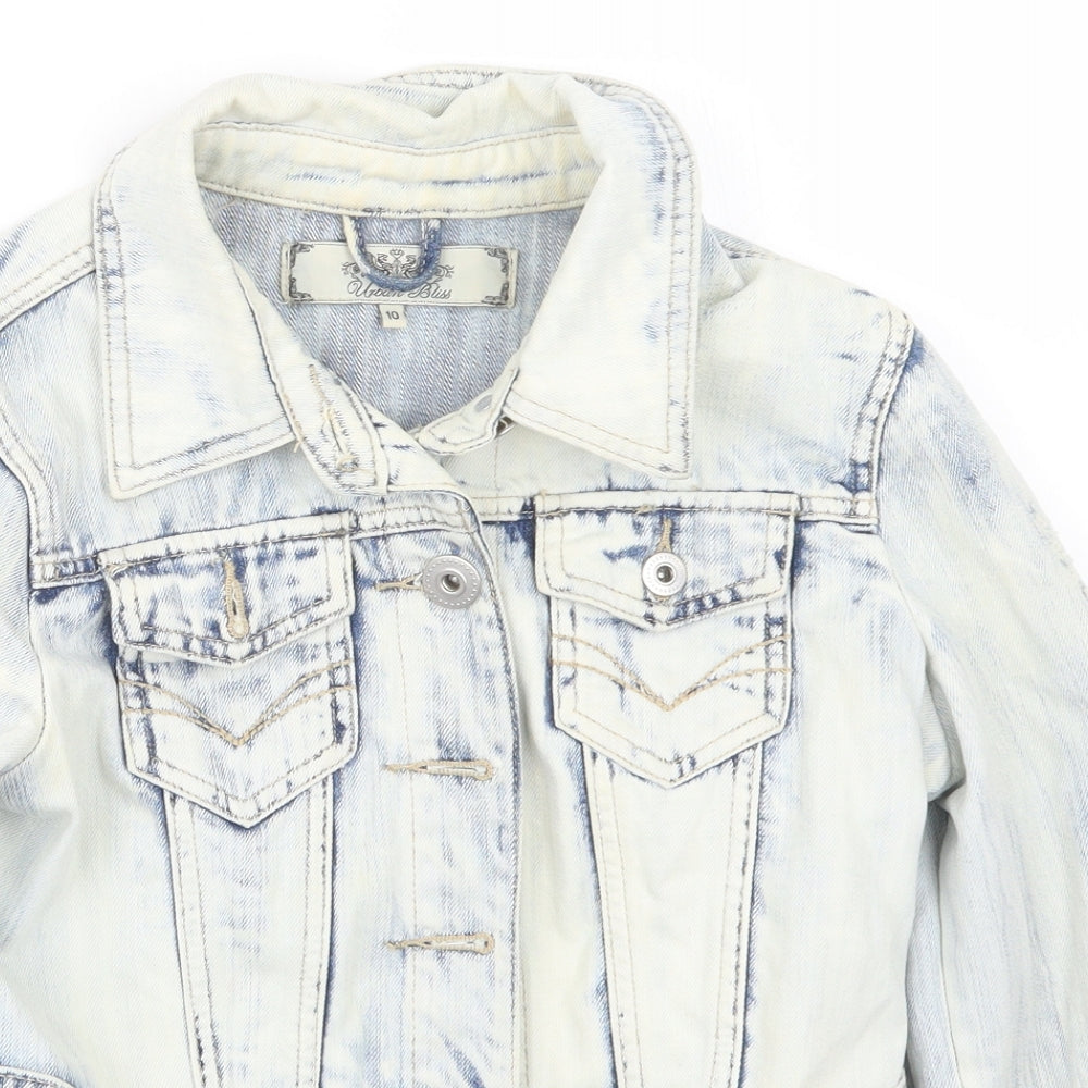 Womens UK Size 10 Urban Bliss Blue Jacket