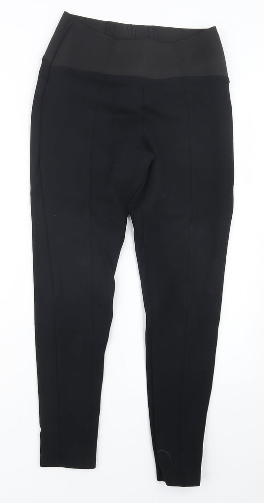 Womens UK Size 10 Marks and Spencer Regular Fit  Black Trousers