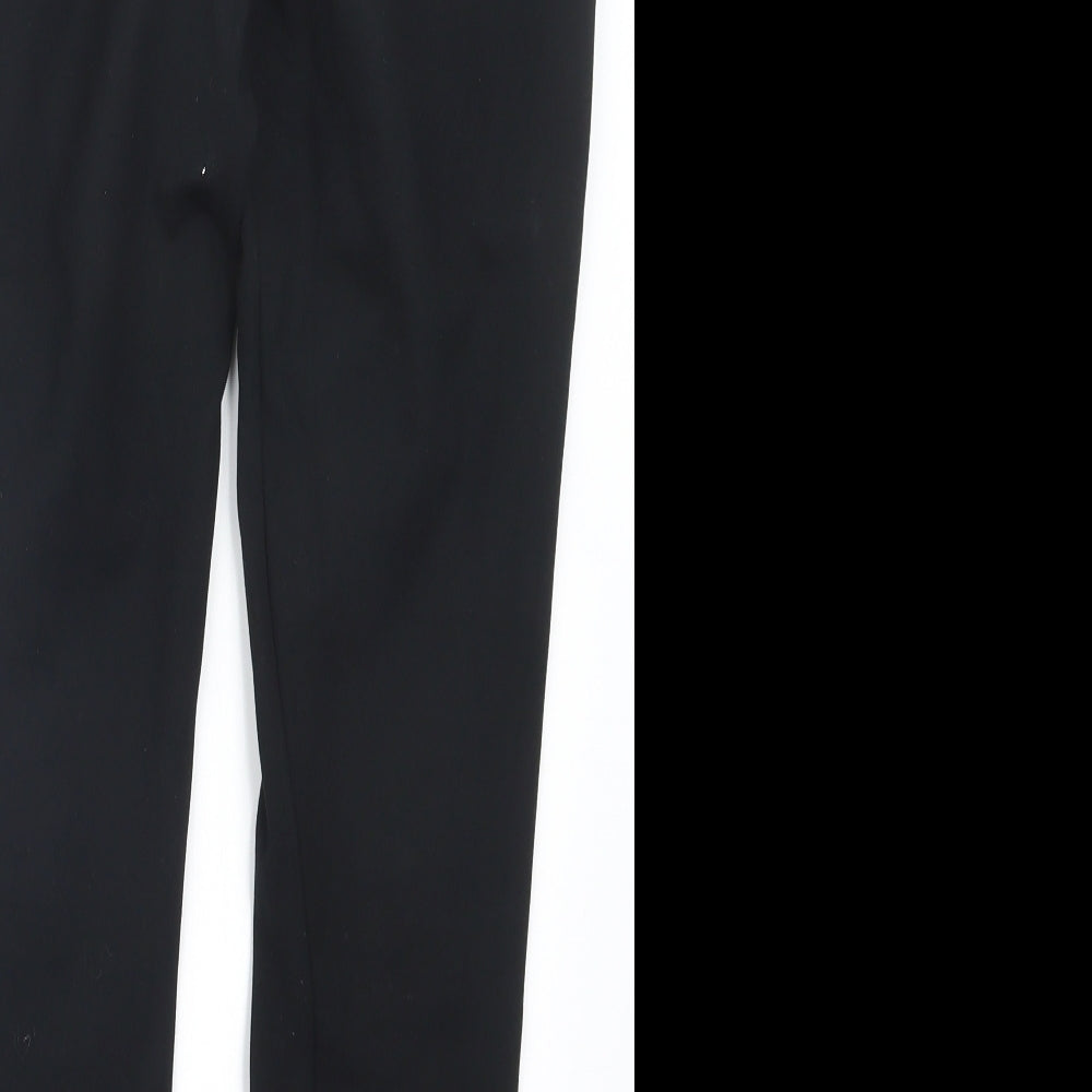 Womens UK Size 10 Marks and Spencer Regular Fit  Black Trousers