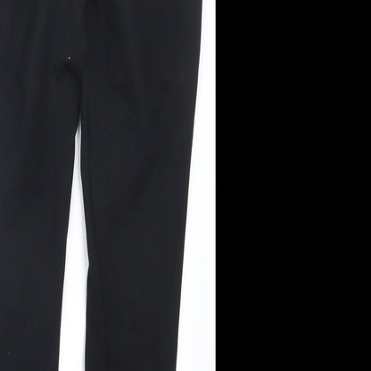 Womens UK Size 10 Marks and Spencer Regular Fit  Black Trousers