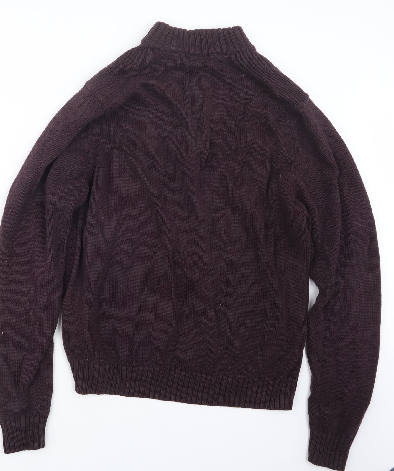 Mens UK Size M Marks and Spencer Purple Pullover Sweatshirt