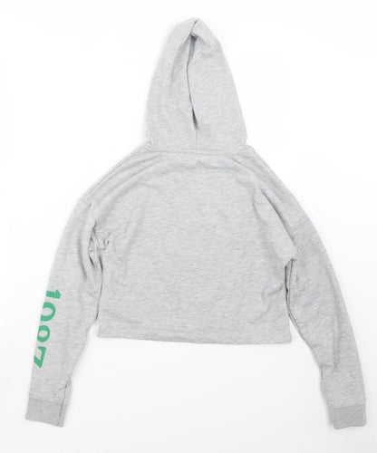 Candy Couture Girls Grey   Pullover Hoodie Size 11 Years