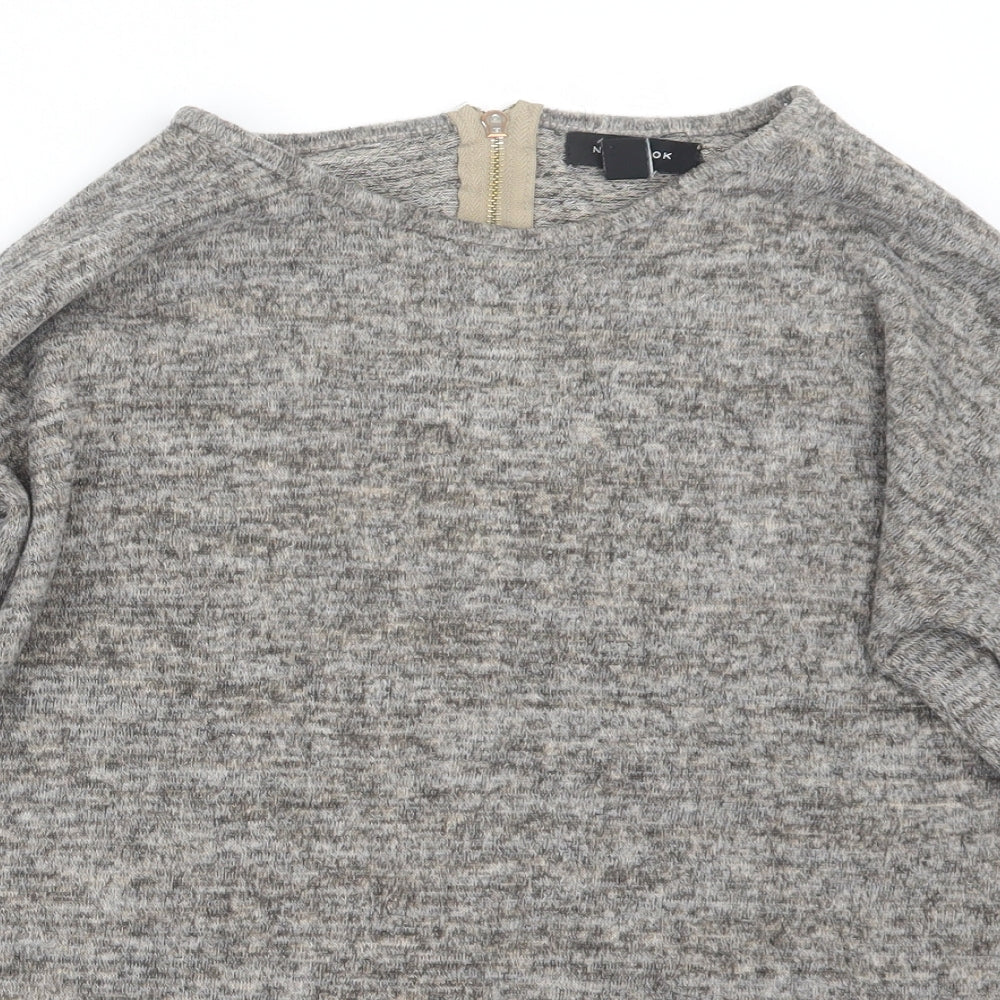 Womens UK Size S New Look Beige Pullover Jumper