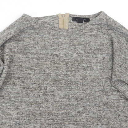 Womens UK Size S New Look Beige Pullover Jumper