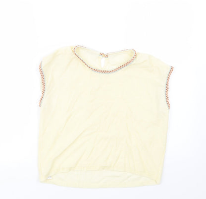 Womens UK Size 14 Preworn Ivory Pullover Jumper