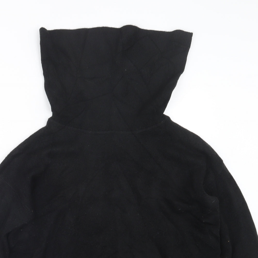 Primark Womens Black  Knit Pullover Jumper Size 6