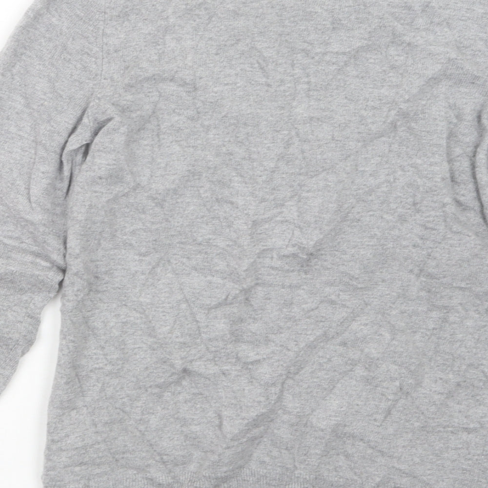 Womens UK Size S Spirit Grey Pullover Jumper