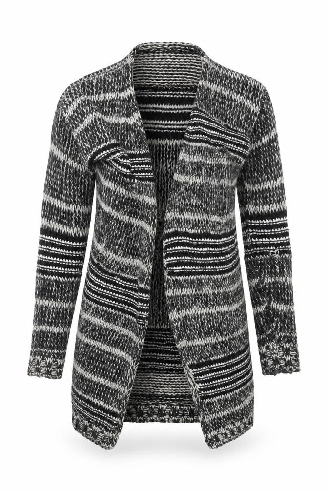 Womens UK Size 8 New Look Black Cardigan Jumper