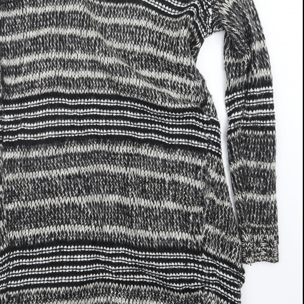 Womens UK Size 8 New Look Black Cardigan Jumper