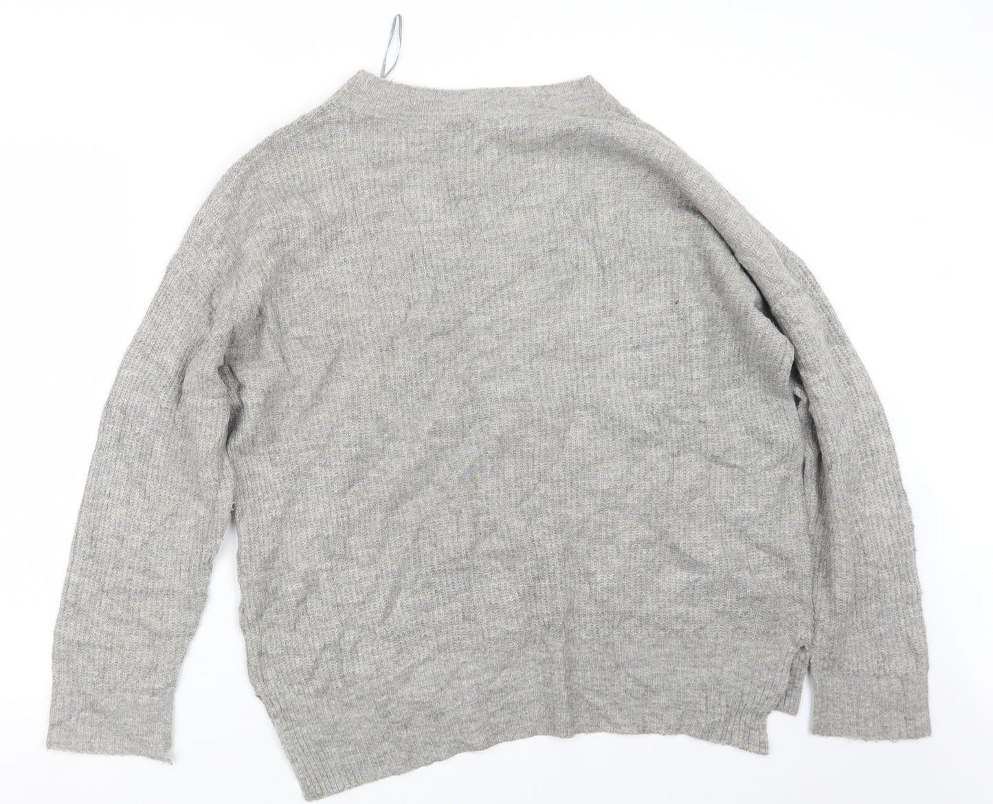 Womens UK Size S New Look Grey Pullover Jumper