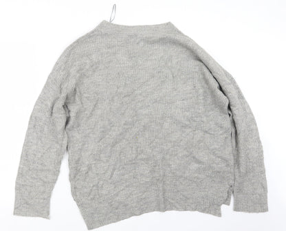 Womens UK Size S New Look Grey Pullover Jumper
