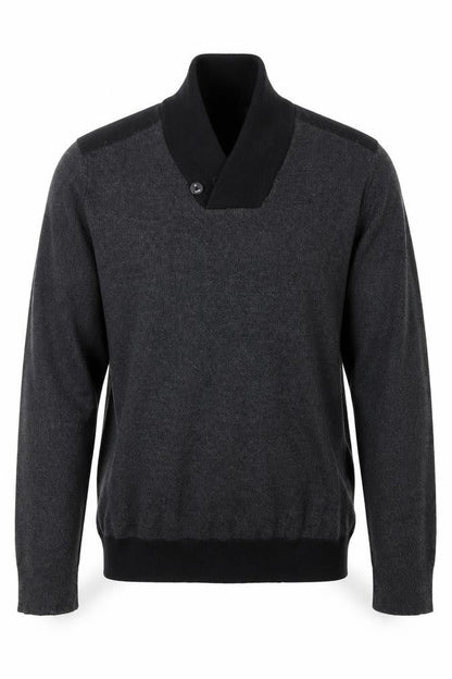 Mens UK Size L F&F Black Pullover Jumper
