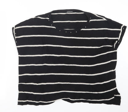 Womens UK Size 12 Warehouse Black Pullover Jumper