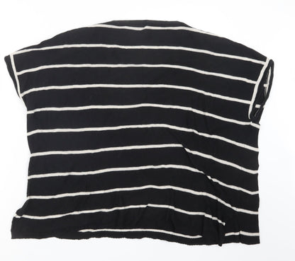 Womens UK Size 12 Warehouse Black Pullover Jumper