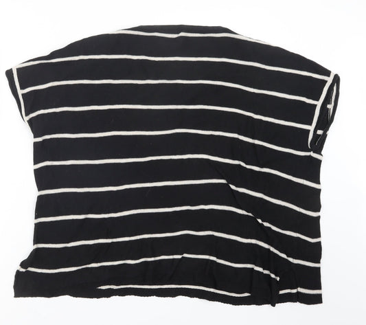 Womens UK Size 12 Warehouse Black Pullover Jumper